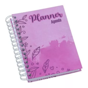 AGENDA PLANNER 2026/CAPA PERSONALIZADA/145x200MM Apergaminhado 56g Tam. da arte: 215x275  Tam. final: 145x200 4x0 CORES Sem verniz Corte Reto 
