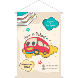 BANNERS, FAIXAS E LONAS/BANNERS/440G/600X900MM Lona  440g Tam. final: 1000x1000mm 4X0 Sem verniz Corda - banner Qtde: 1Unid.