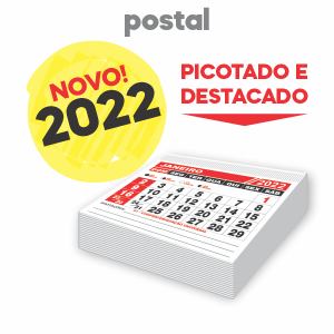 01 - 500 UNI. CALENDARIO 2024/BLOCO DE CALENDARIO 2024/ POSTAL 80X80MM Apergaminhado 56g Tam. da arte: 80x80 - Tam. final: 80x80 2x0 Sem verniz Corte Reto Qtde: 500Unid.