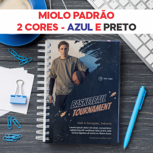 AGENDA / AGENDA DIARIA/LAMINADO FOSCA /145x200MM Apergaminhado 56g Tam. da arte: 215x275  Tam. final: 145x200 4x0 CORES Sem verniz Corte Reto 