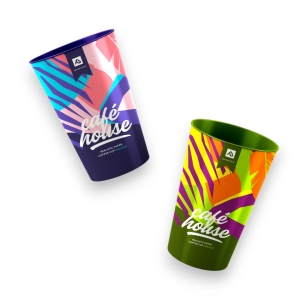 Eco Copo Label (400ml) Polipropileno 400ml 4x1   Perfeito com Tiragem personalizada